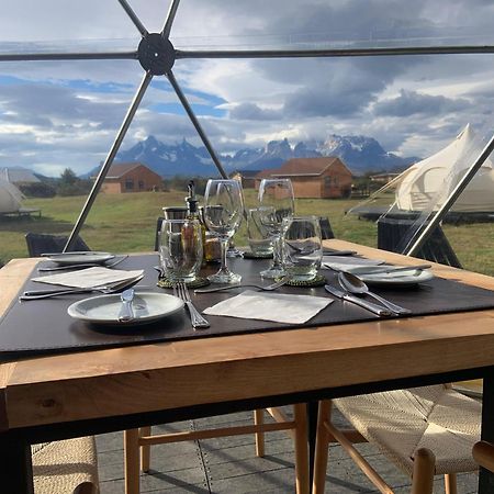 Chilenativo Riverside Camp Torres del Paine National Park المظهر الخارجي الصورة
