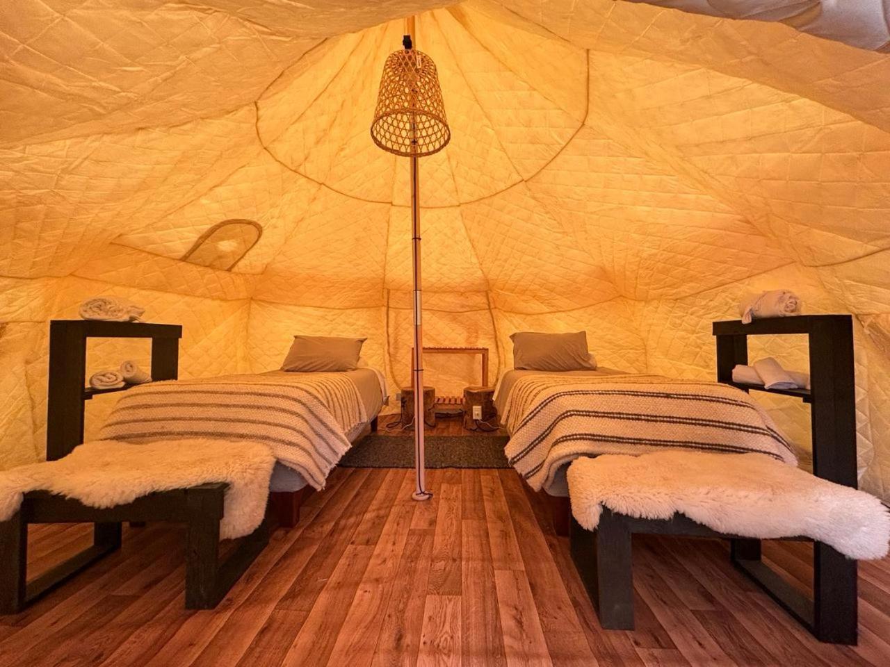 Chilenativo Riverside Camp Torres del Paine National Park المظهر الخارجي الصورة